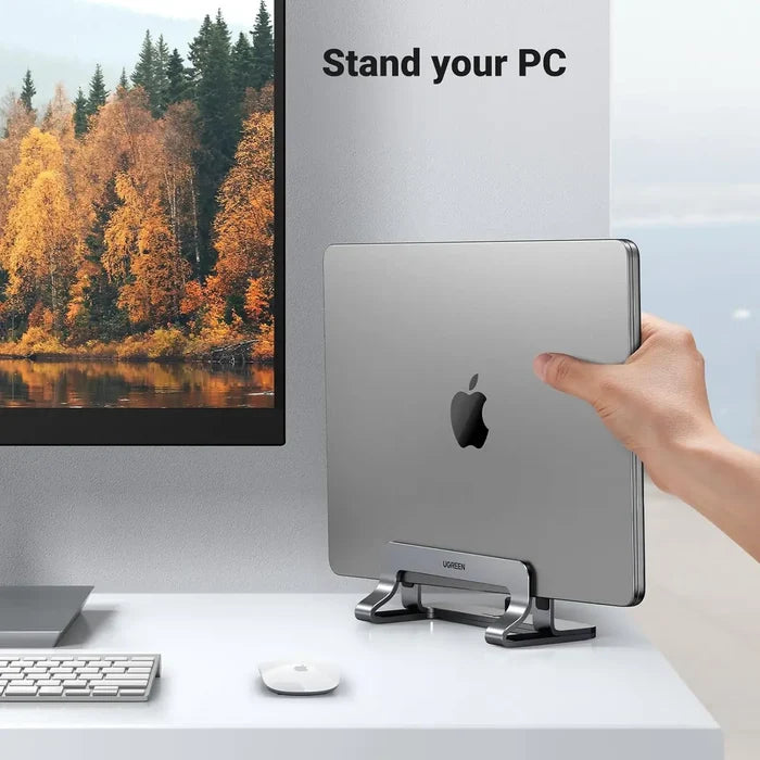 Ugreen Vertical Laptop Stand Adjustable 15.6" Desktop Holder