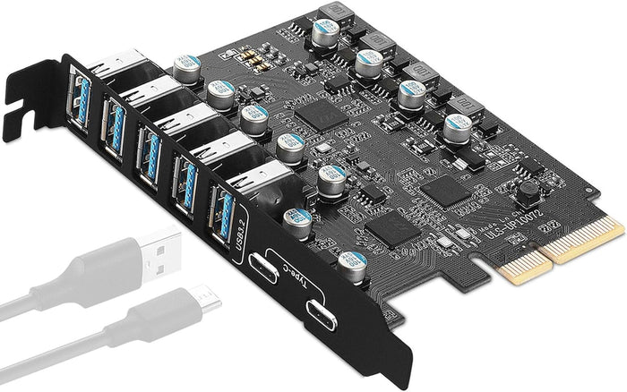 USB 3.0 7-Port Expansion Card