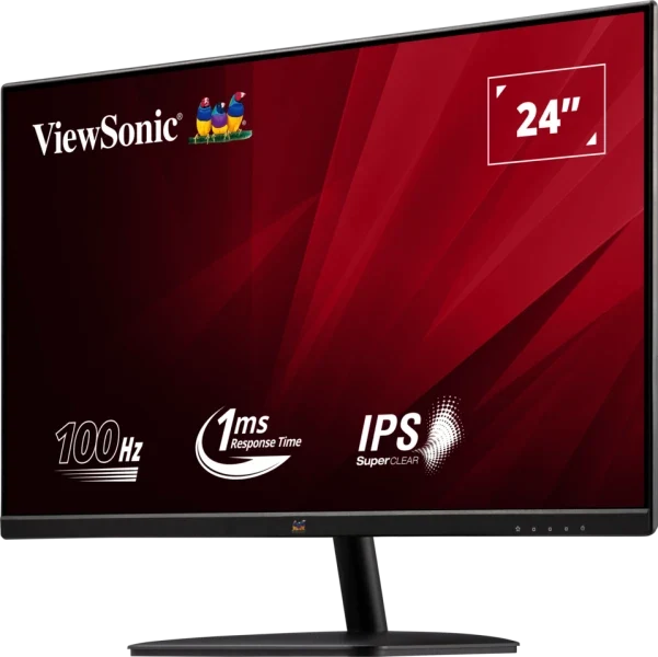 VIEWSONIC VA2432-H 24” 1080p IPS Monitor with Frameless Design - PakByte Computers