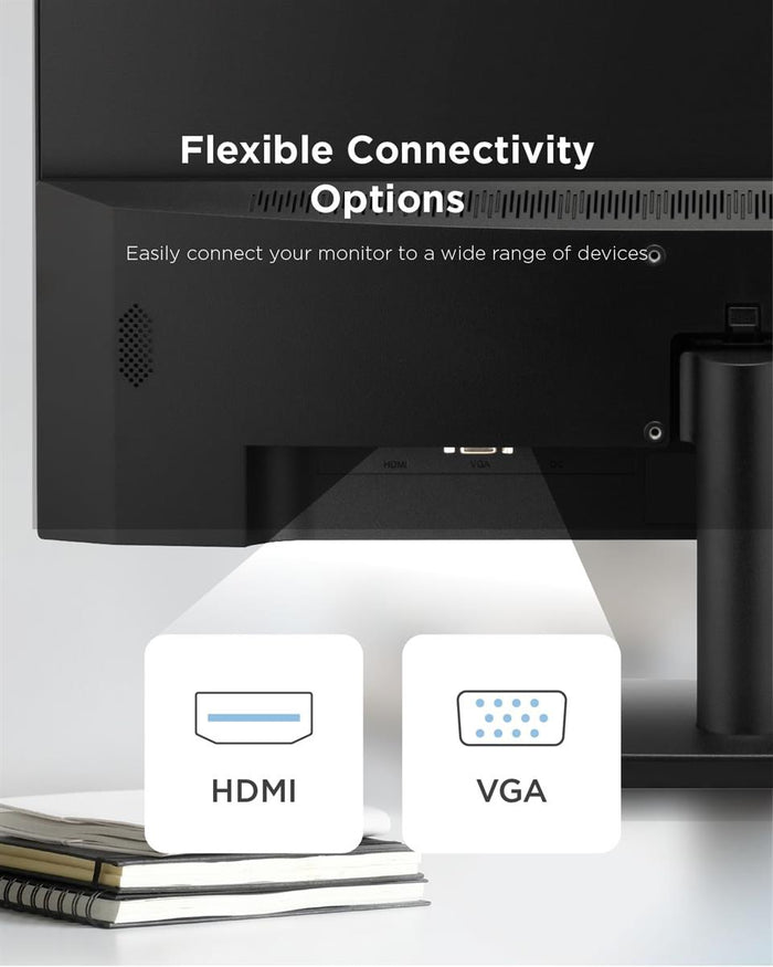 ViewSonic VA270A-H - 120Hz 1080p Full HD IPS 27" Monitor with Fast 1ms Response Time - PakByte Computers