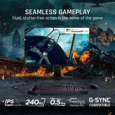 ViewSonic XG2431 24" FHD, 240Hz Gaming Monitor - PakByte Computers