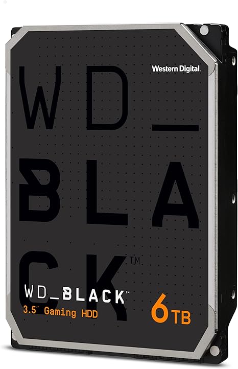 WD 6TB Black Performance Internal Hard Drive SATA 3.5" - PakByte Computers