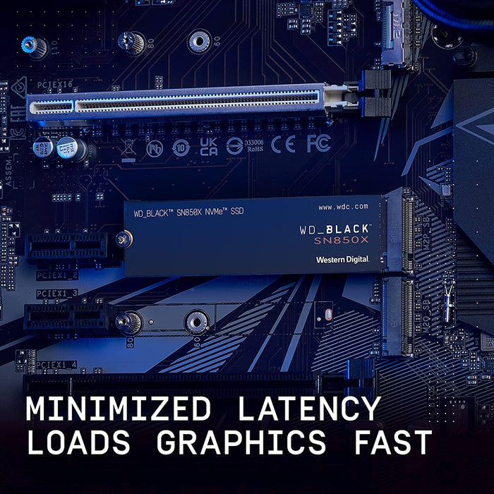 WD Black SN850X 1TB M.2 NVMe Gen4 SSD - PakByte Computers