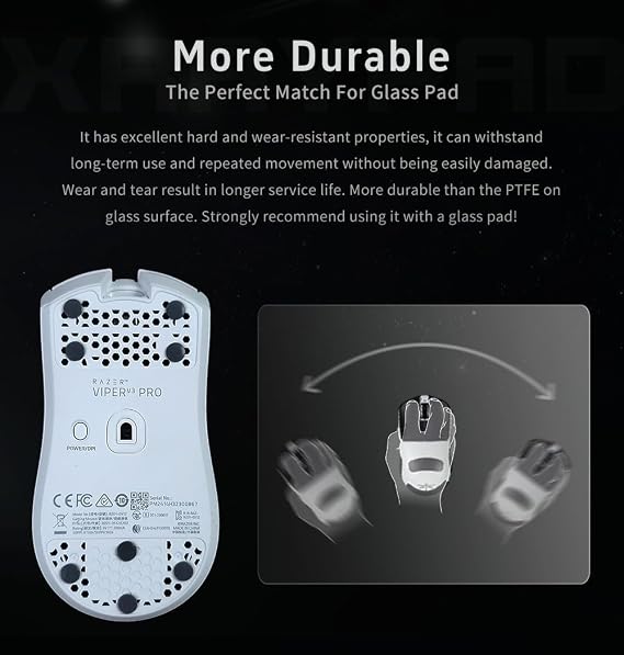 X-Raypad Obsidian Pro Air Speed Mouse Skates