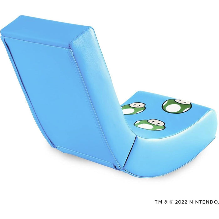 X Rocker Super Mario Video Gaming Floor Chair - Blue - PakByte Computers