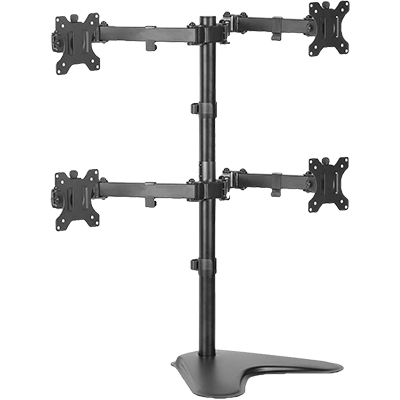 XOTIC PC Quad Screen Free-Standing Mount