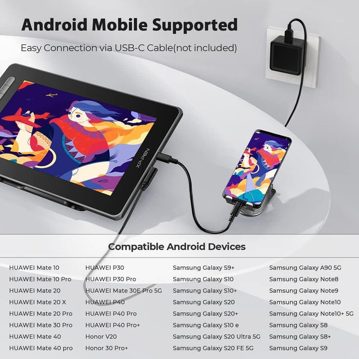 XP-Pen Artist 13 (2nd Gen) Graphic Drawing Tablet Display