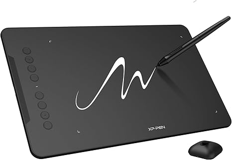 XP-Pen Deco 01 V3 10x6 Inch OSU Graphic Tablet for Chrome, PC, Mac, Android - PakByte Computers