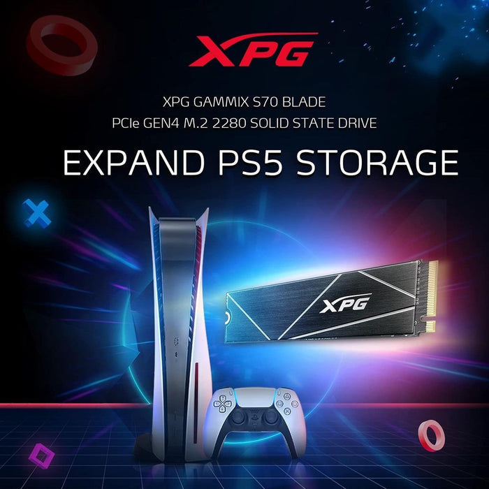 XPG Gammix S70 Blade 512GB Internal Gaming SSD - PakByte Computers