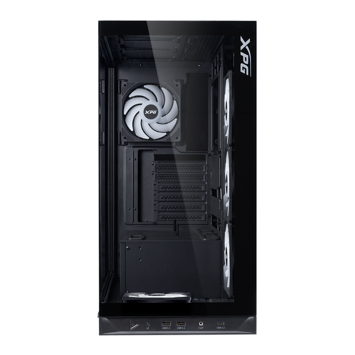 XPG Invader X BTF Mid-Tower ATX Gaming Case - Black - PakByte Computers
