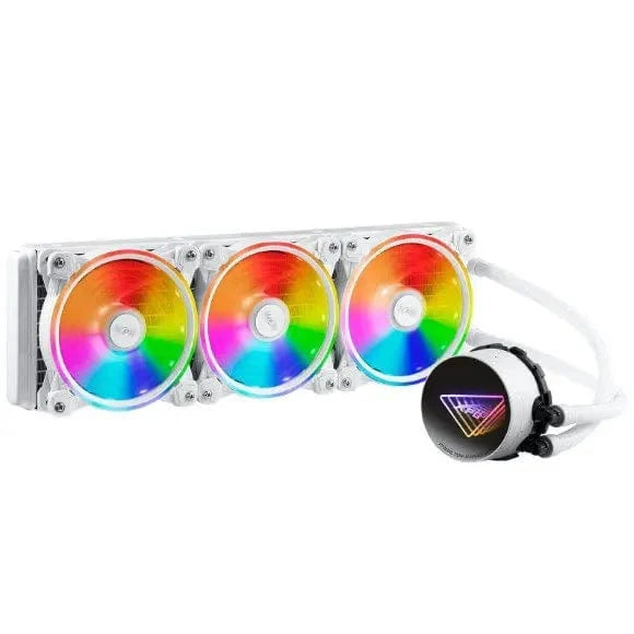 XPG Levante X 360 ARGB All-in-One Liquid CPU Cooler - White - PakByte Computers