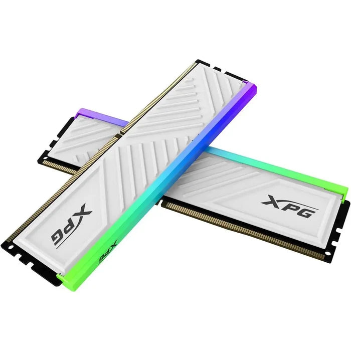 XPG Spectrix D35G RGB 32GB (2x16GB) 3200MHz C16 DDR4 Desktop Memory - White - PakByte Computers