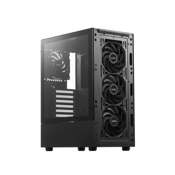 XPG Valor Mesh Compact Mid-Tower ATX Case - Black - PakByte Computers