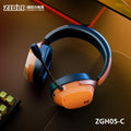 Zidli Magnetic Power ZGH05-C Gaming Headset Wired USB Interface 7.1 - Orange - PakByte Computers